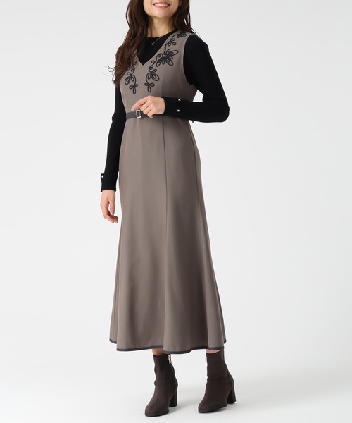 MISCH MASCH（ミッシュマッシュ） ジャンパースカート 2025秋冬新作