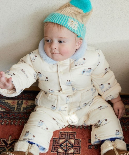 カバーオール アウター ビックベアパデットカバーオール キッズ 子供服