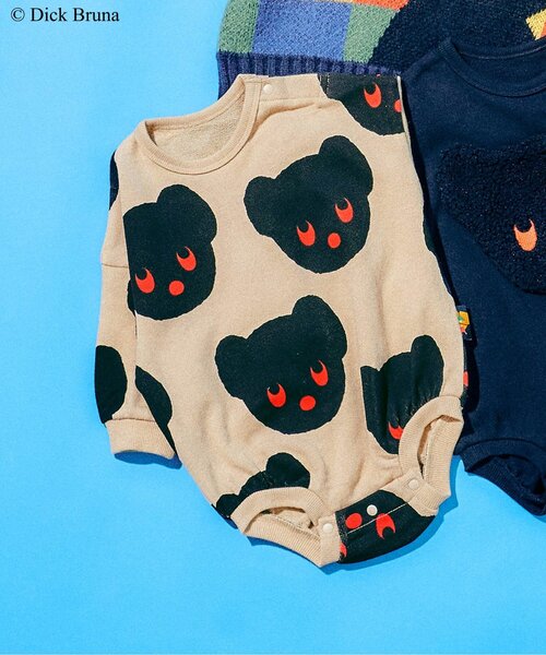 ベビー服 ロンパース ブラック・ベア カバーオール : ZOZOTOWN Yahoo