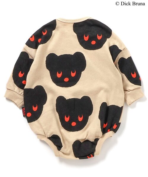 ベビー服 ロンパース ブラック・ベア カバーオール : ZOZOTOWN Yahoo