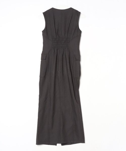 「MURUA」 ノースリーブワンピース 1 ブラック レディース_画像2