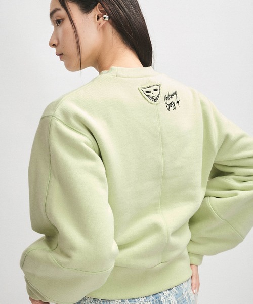 アダム・エ・ロペ　淡いグリーン ADAM ET ROPE'（アダムエロペ） ノーカラーコート FREE ライトグリーン