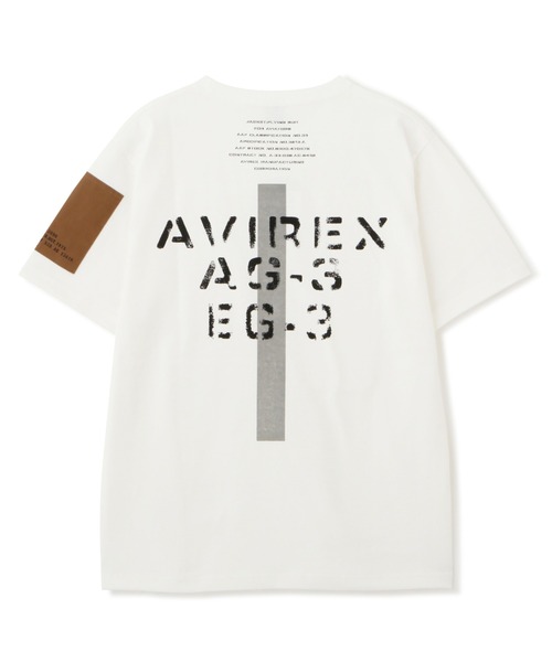 「AVIREX」 半袖Tシャツ X-LARGE オリーブ メンズ_画像2