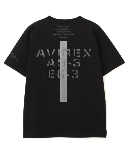 「AVIREX」 半袖Tシャツ X-LARGE オリーブ メンズ_画像3