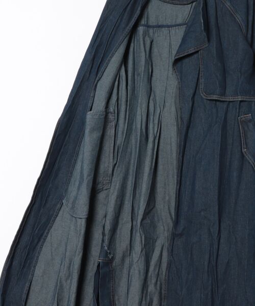 「BITTOKO」 トレンチコート FREE ブラック レディース_画像3