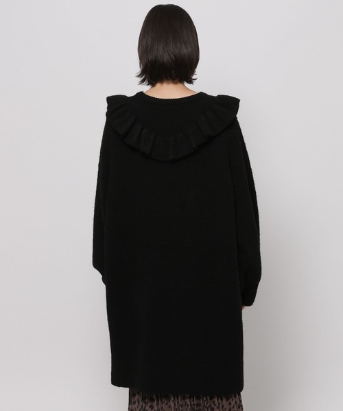 niko and…（ニコアンド） チュニック ニットフリルチュニック