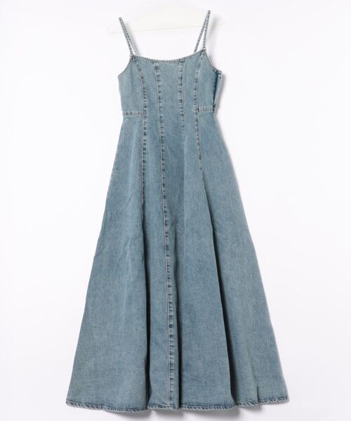 「Heather」 キャミソールワンピース FREE ブルー レディース_画像2
