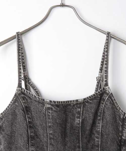 「Heather」 キャミソールワンピース FREE ブルー レディース_画像3