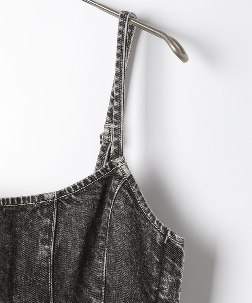 「Heather」 キャミソールワンピース FREE ブルー レディース_画像4