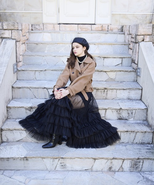 EIMY ISTOIRE（エイミーイストワール） トレンチコート コート ウール