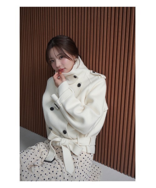 EIMY ISTOIRE（エイミーイストワール） トレンチコート コート ウール