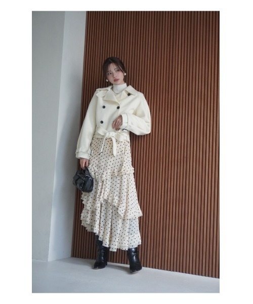 EIMY ISTOIRE（エイミーイストワール） トレンチコート コート ウール