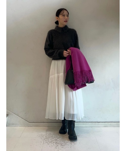 Mila Owen（ミラオーウェン） ワンピース 「セットアイテム」衿付き