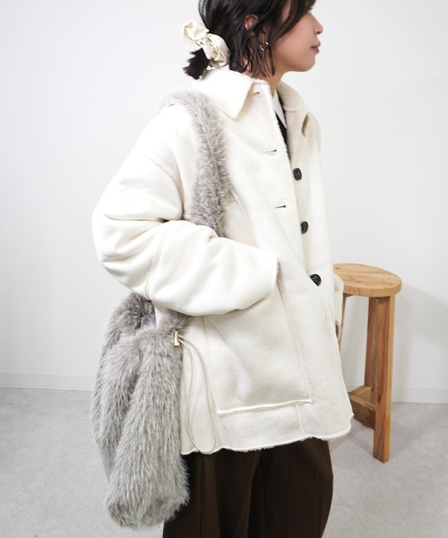 gossara(ゴサラ) ムートンコート ボアコート フェイクムートン gossara(ゴサラ) ムートンコート ボアコート フェイクムートン