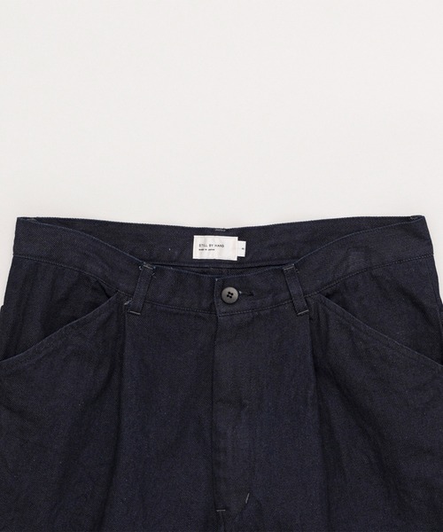 着用１回　STILL BY HAND　シルク　デニム　パンツ　46 STILL BY HAND（スティルバイハンド） ジーンズ 「STILL BY HAND」12oz