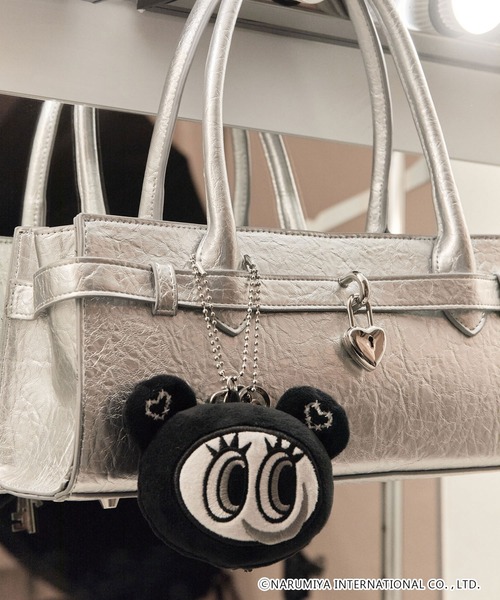 Heart Tattoo キーホルダー ナカムラくんコラボモノトーンミラー