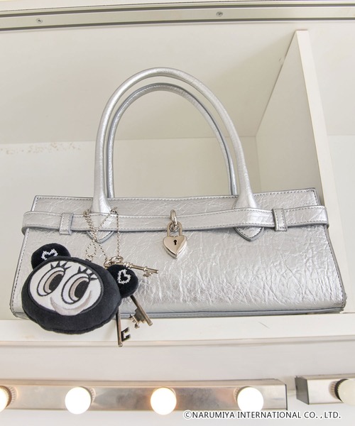 Heart Tattoo キーホルダー ナカムラくんコラボモノトーンミラー