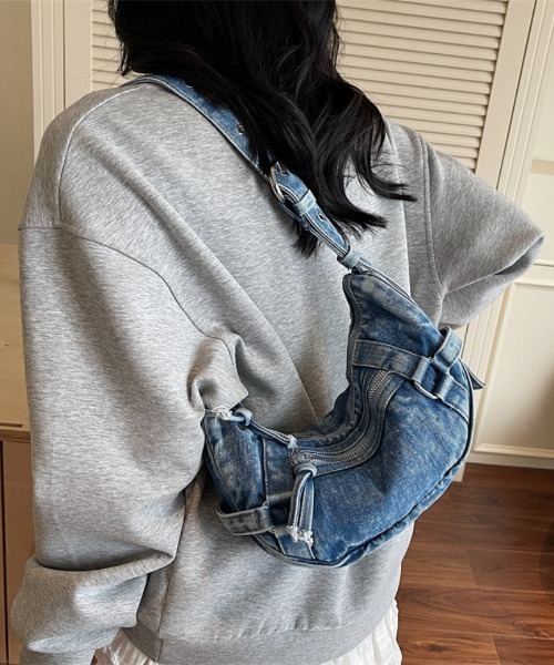 ハンティングワールド ショルダーバッグ デニムのおすすめ人気商品一覧