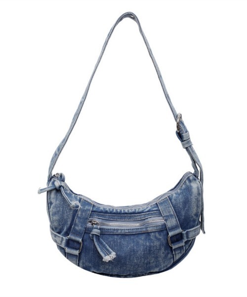 ショルダーバッグ バッグ デニムショルダーバッグ レディース