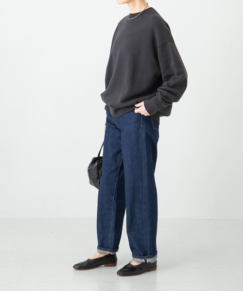 かぐれ コットンリヨセルスウェットプルオーバー（レディース