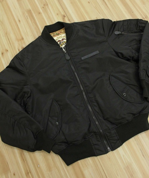 AVIREX（アヴィレックス） ma1 ma-1 MA-1 SIGNATURE BIG LOGO メンズ