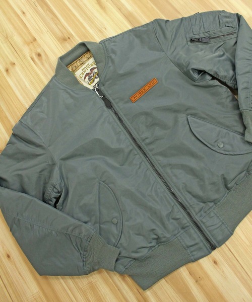 AVIREX（アヴィレックス） ma1 ma-1 MA-1 SIGNATURE BIG LOGO メンズ