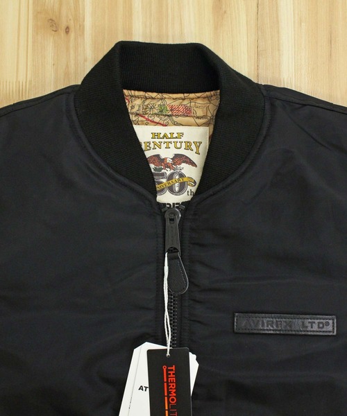 AVIREX（アヴィレックス） ma1 ma-1 MA-1 SIGNATURE BIG LOGO メンズ