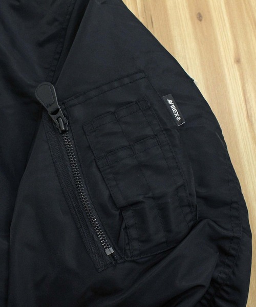 AVIREX（アヴィレックス） ma1 ma-1 MA-1 SIGNATURE BIG LOGO メンズ