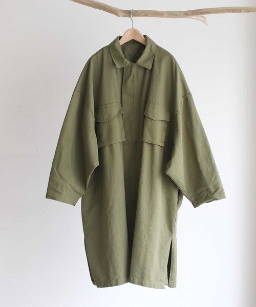 CANAL JEAN（キャナルジーン） 「via.j」コート ONE SIZE カーキ