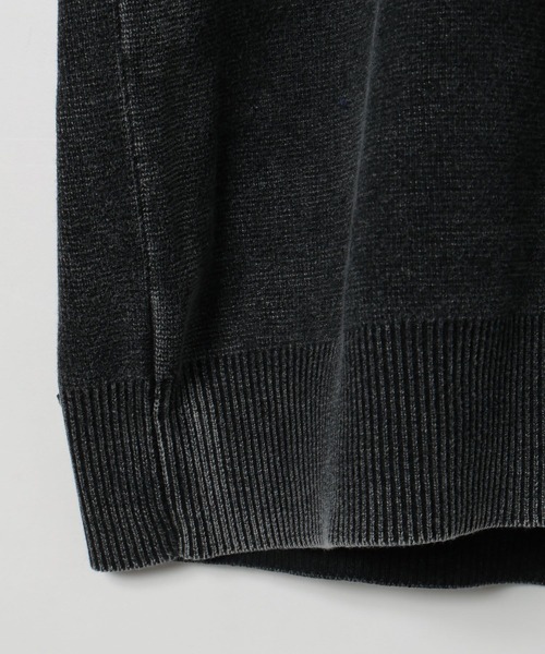 「LOWRYS FARM」 ニットカーディガン FREE ブラック メンズ_画像6