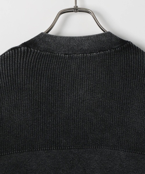 「LOWRYS FARM」 ニットカーディガン FREE ブラック メンズ_画像7