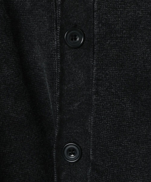 「LOWRYS FARM」 ニットカーディガン FREE ブラック メンズ_画像8