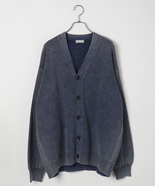 「LOWRYS FARM」 ニットカーディガン FREE ブラック メンズ_画像9