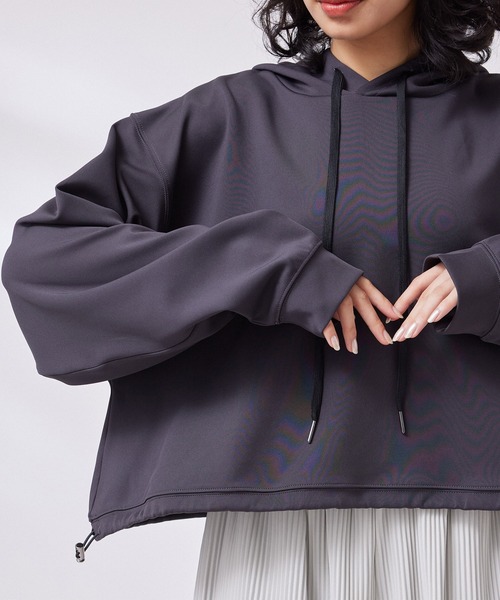 「NERGY」 プルオーバーパーカー FREE ホワイト系その他 レディース_画像6