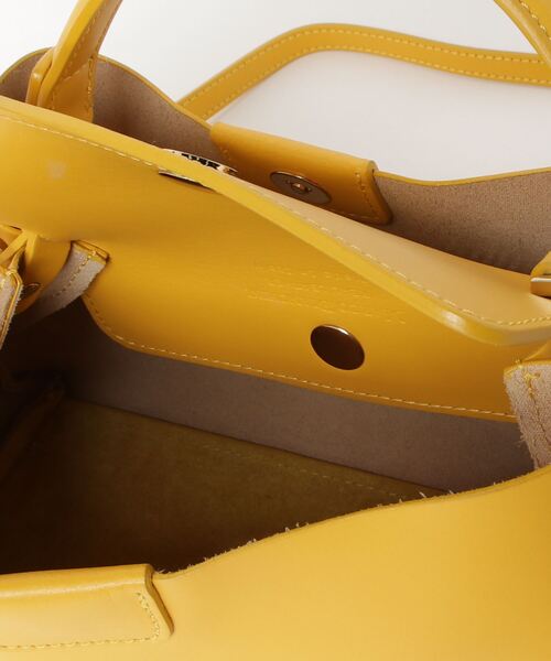「MARCO BIANCHINI」 2WAYバッグ - イエロー レディース_画像2