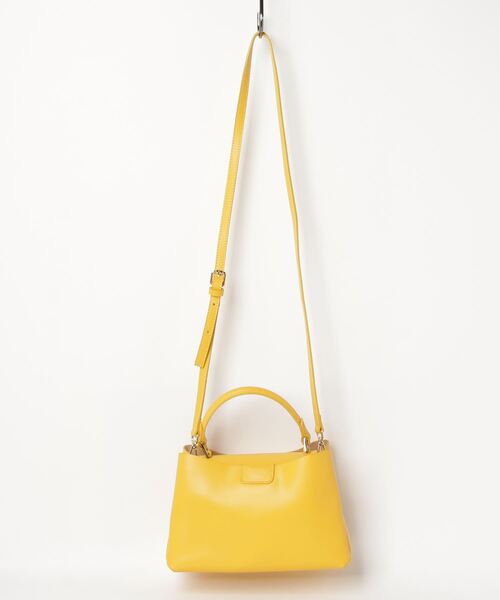 「MARCO BIANCHINI」 2WAYバッグ - イエロー レディース_画像4