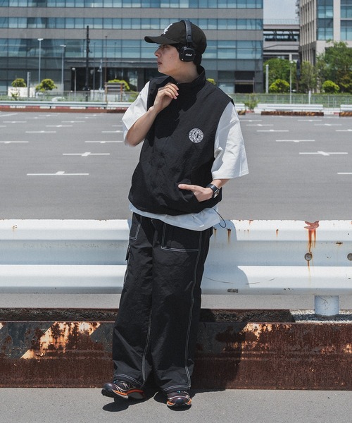 「kutir」 イージーパンツ MEDIUM ブラック メンズ_画像4