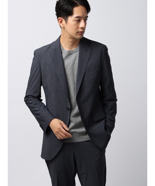 「SUIT SQUARE」 長袖ニット S ネイビー メンズ_画像9