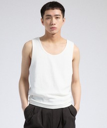 Parts Lab. タンクトップ 「Parts Lab.」T/C Strech Rib Tank Top / T