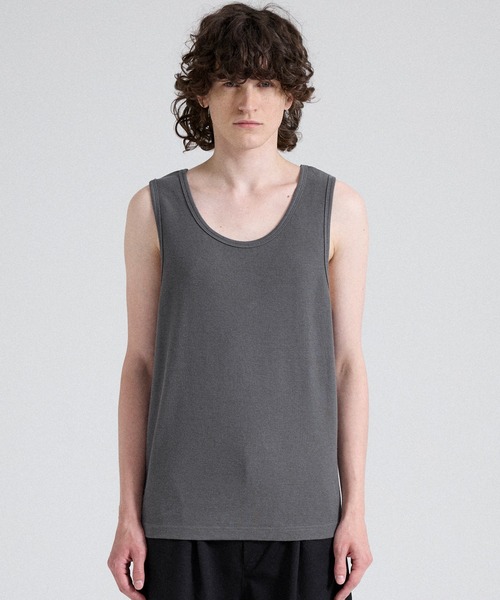 Parts Lab. タンクトップ 「Parts Lab.」T/C Strech Rib Tank Top / T