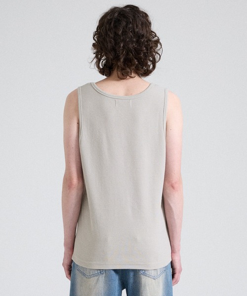 Parts Lab. タンクトップ 「Parts Lab.」T/C Strech Rib Tank Top / T