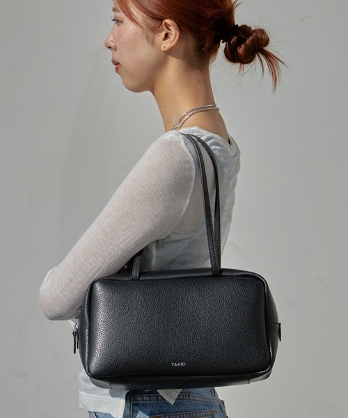 YAHKI（ヤーキ） ハンドバッグ HAND BAG ベーシック 床革 ハンドバッグ
