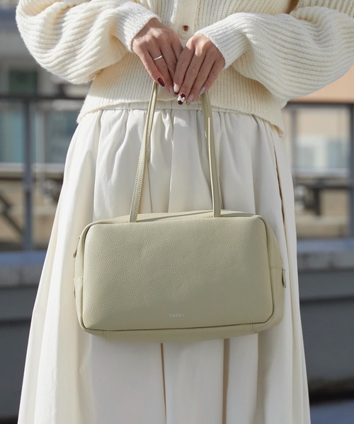 YAHKI（ヤーキ） ハンドバッグ HAND BAG ベーシック 床革 ハンドバッグ