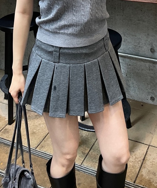 Roger&Raw（ロジャーアンドロウ） スカート インパン付ミニプリーツ