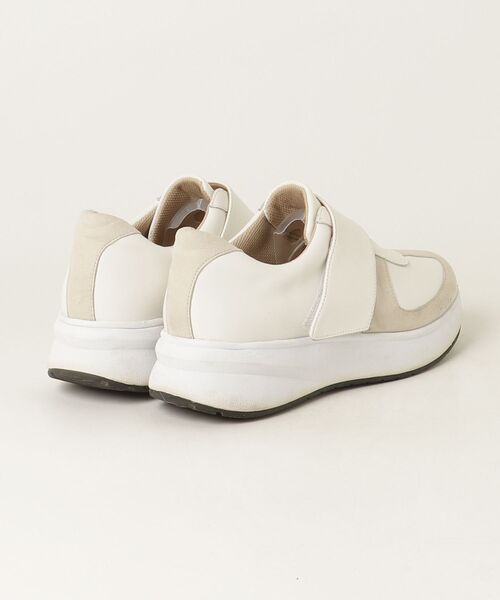 「coca（ANDEX shoes product）」 ローカットスニーカー 24.5cm ホワイト レディース_画像2