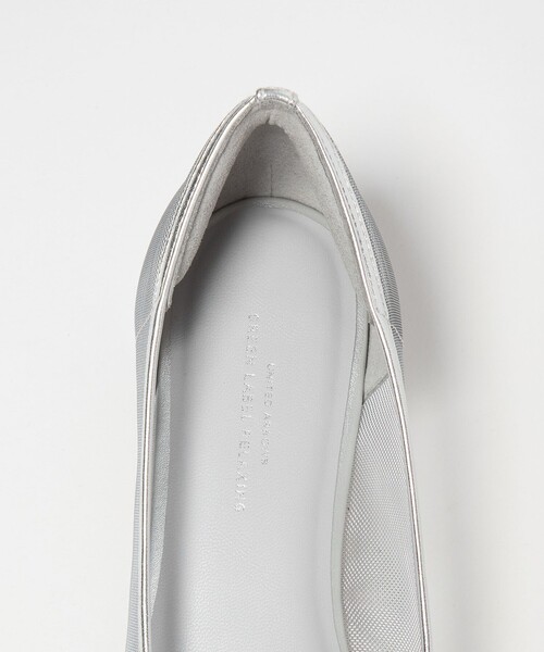 パンプス ポインテッド チュール パンプスの画像
