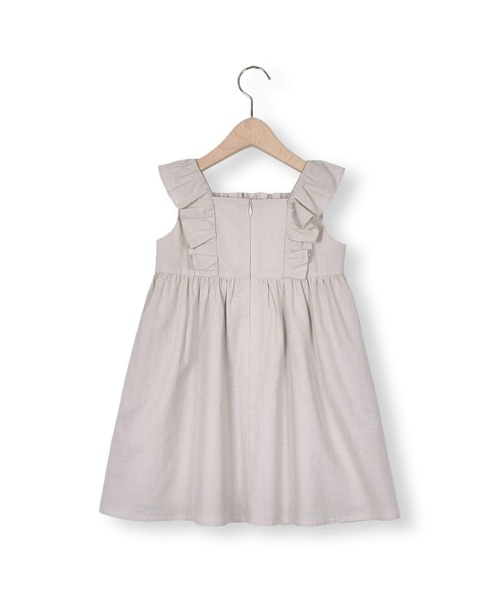 「Tartine et Chocolat」 「KIDS」ノースリーブワンピース 110 ブルー キッズ_画像4
