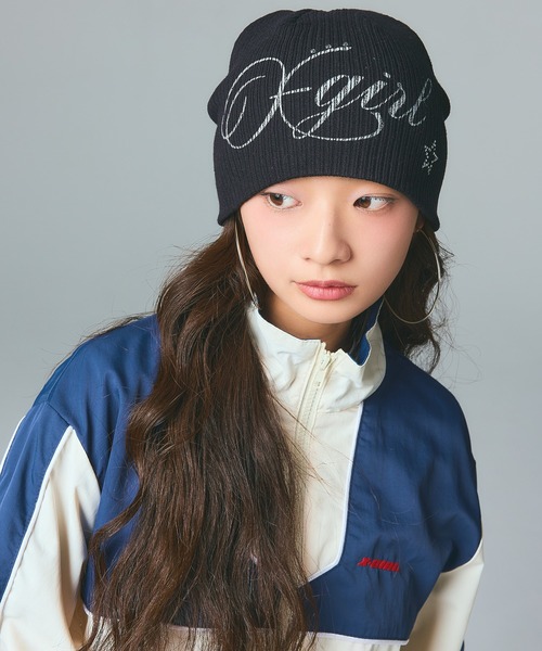 X-girl(エックスガール) ブルゾン ジャンバー FACE LABEL TRACK X-girl(エックスガール) ブルゾン ジャンバー FACE LABEL TRACK