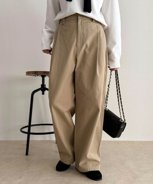 fredy emue（フレディエミュ） チノパン チノタックパンツ レディース