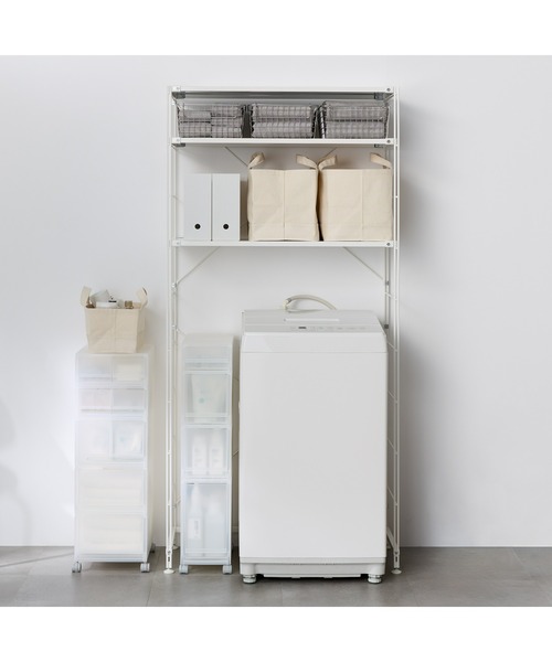 無印良品（MUJI） 収納 綿帆布 持ち手付ソフトボックス 大 約幅37